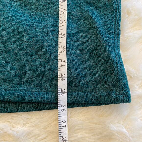 Eddie Bauer Men's Fleece Convector 1/2-Zip Pullover Knitted Sweater Green Small - Picture 8 of 11